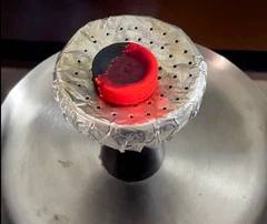 Carbón de cachimba .